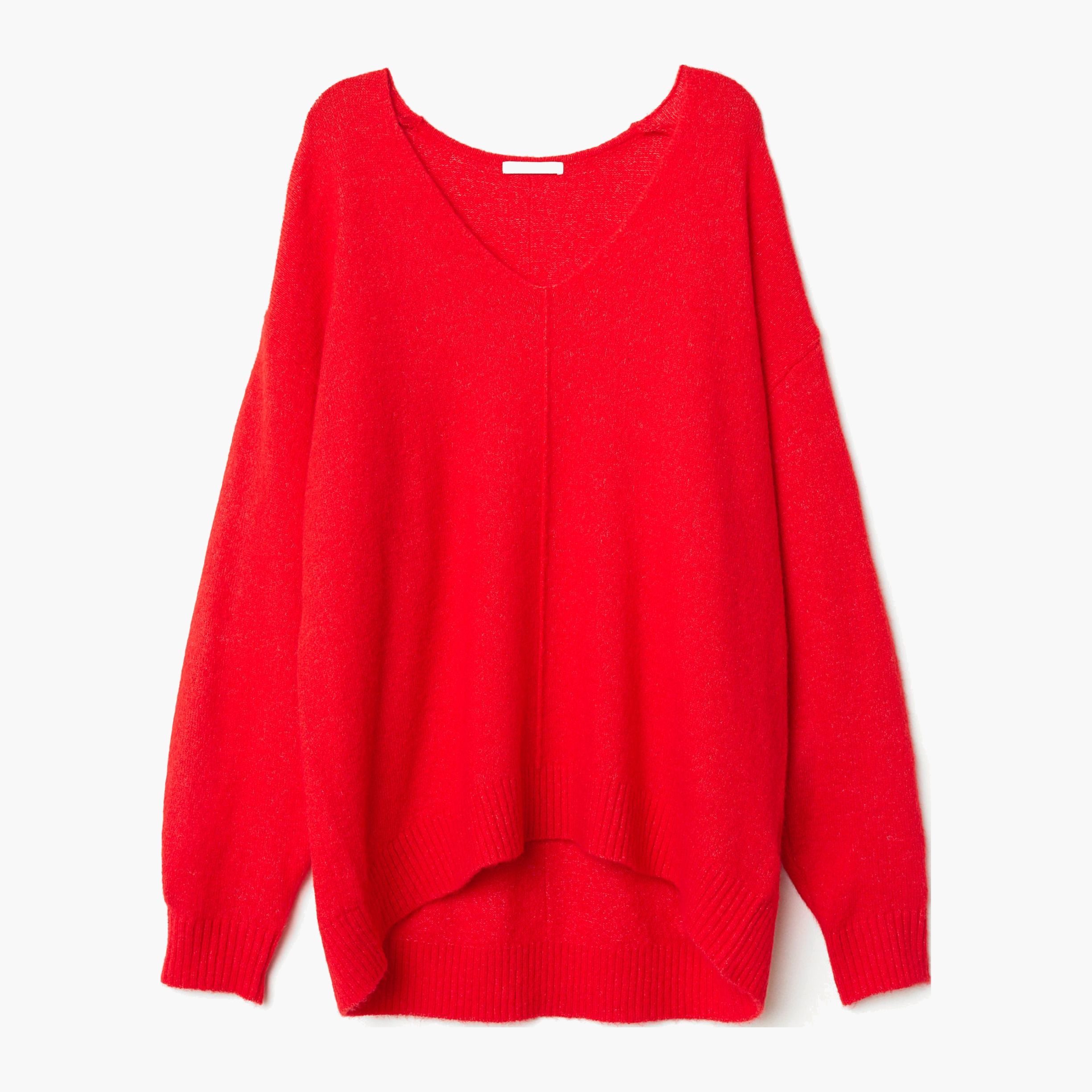 

Пуловер H&M XAZ140176TFUD L Красный