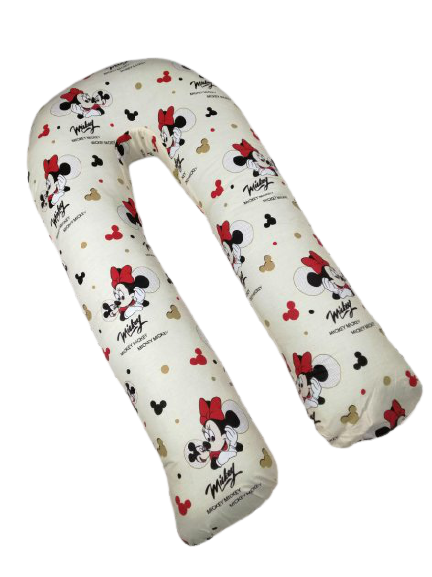

Подушка для беременных с наволочкой Mickey 100% Хлопок XL 150x75х20