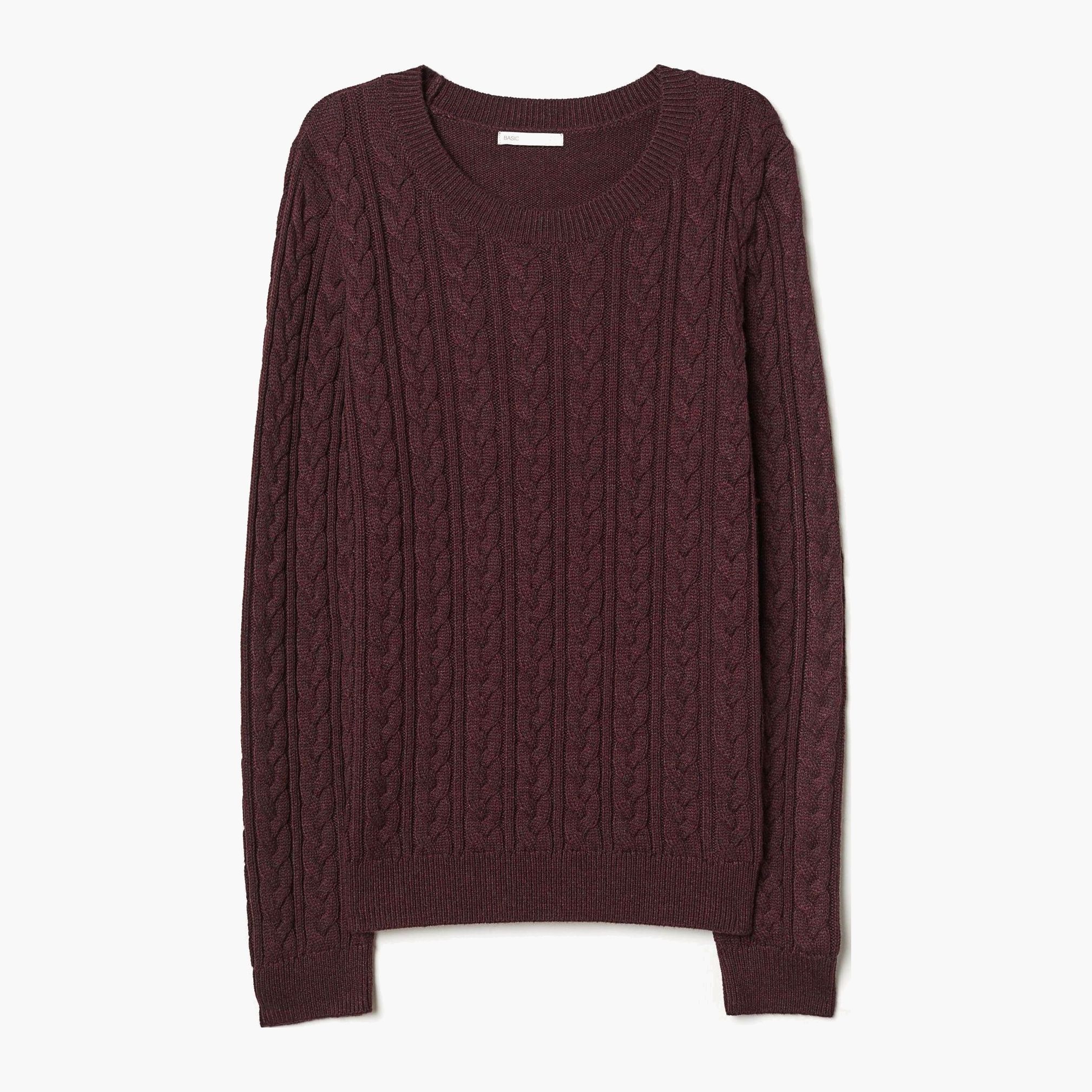 

Джемпер H&M XAZ143411FNZA XS Сливовый