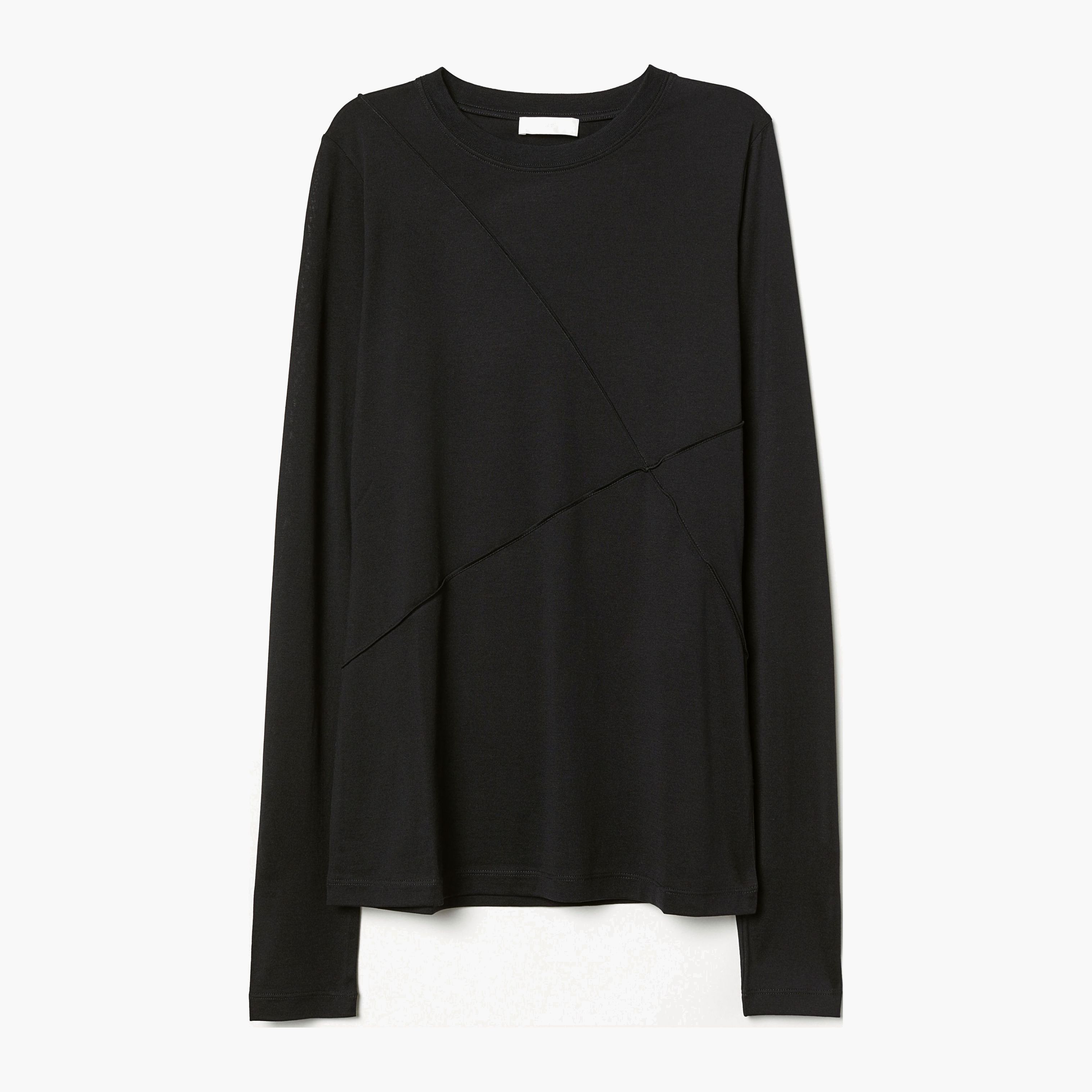 

Лонгслив H& XAZ127293EJSN  Черный, Лонгслив H&M XAZ127293EJSN M Черный