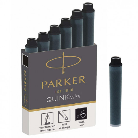 

Картриджи Parker Mini черные Z 15Ч