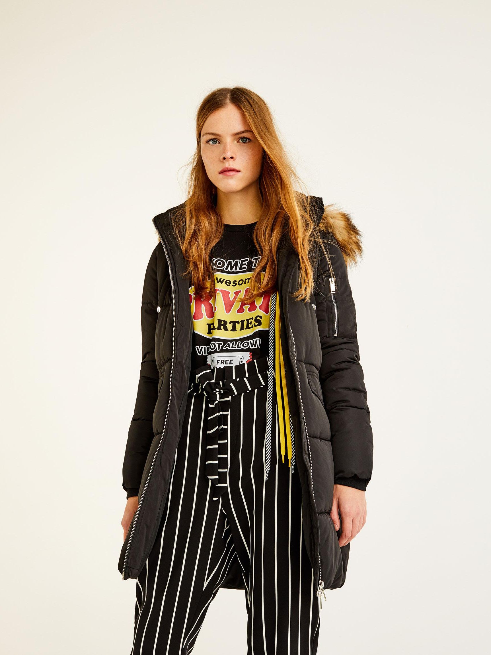 

Куртка Pull & Bear XAZ221523TZNW  Черная, Куртка Pull & Bear XAZ221523TZNW M Черная