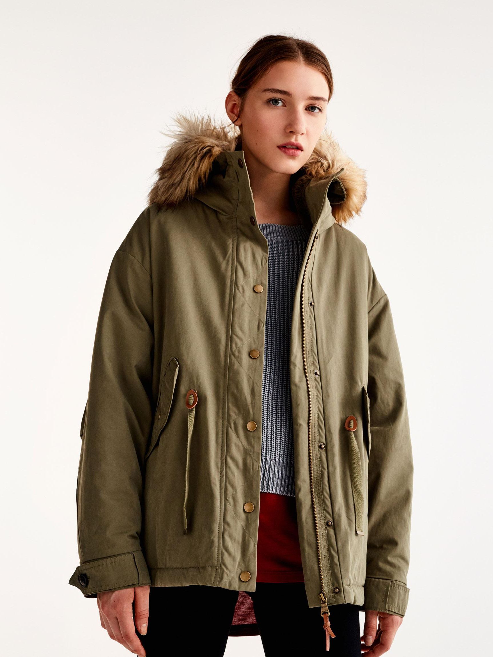 

Парка Pull & Bear XAZ225270ZHBY  Хаки, Парка Pull & Bear XAZ225270ZHBY M Хаки