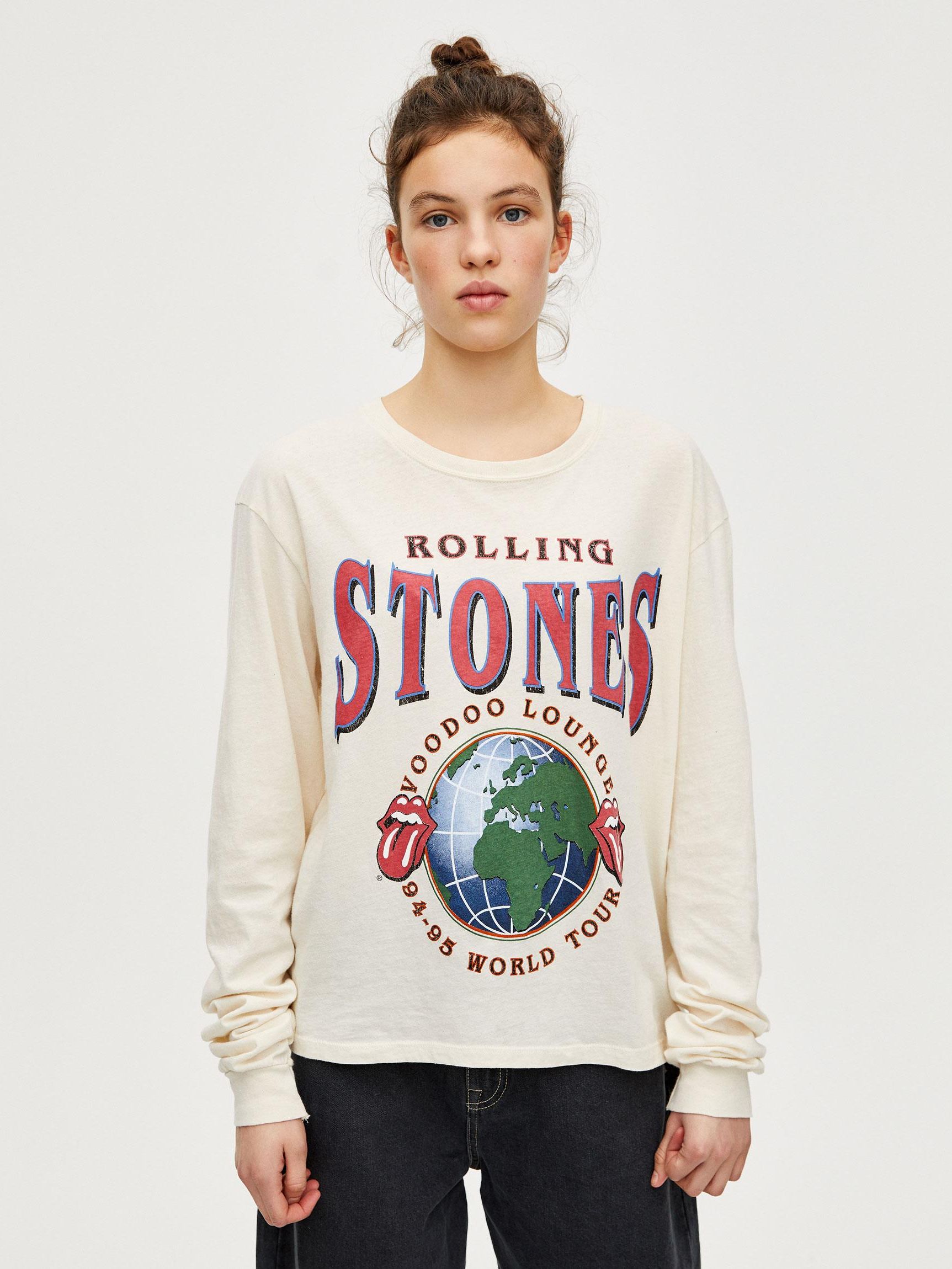 

Свитшот Pull & Bear XAZ240669VRMX XS Молочный