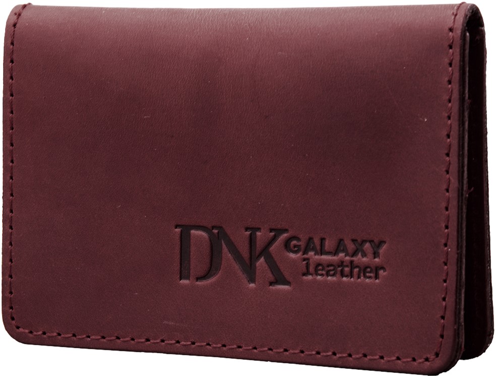 

Женская обложка для документов кожаная DNK Leather DNK-mini-oknoH-colL Бордовая (2900000088047)
