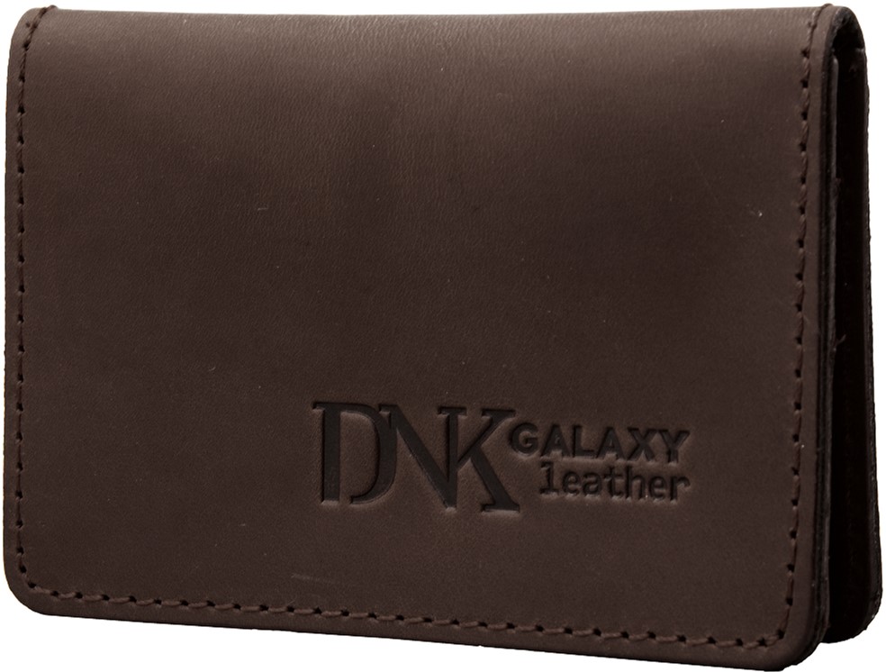 

Мужская обложка для документов кожаная DNK Leather DNK-mini-oknoH-colF Коричневая (2900000088023)