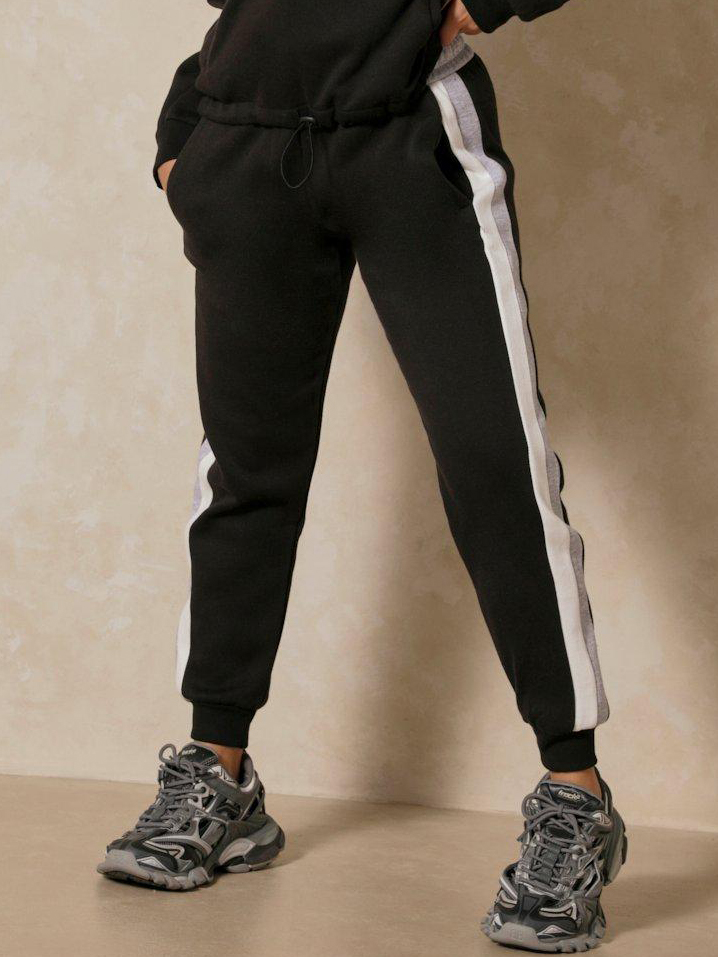 

Спортивные брюки Boohoo Misspap bh04400165 M Черные