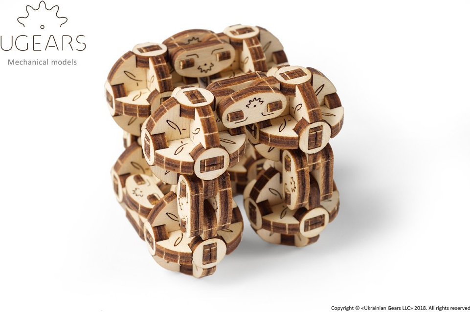 

Механический 3D пазл UGEARS Сферокуб (SKU_70049-mg)