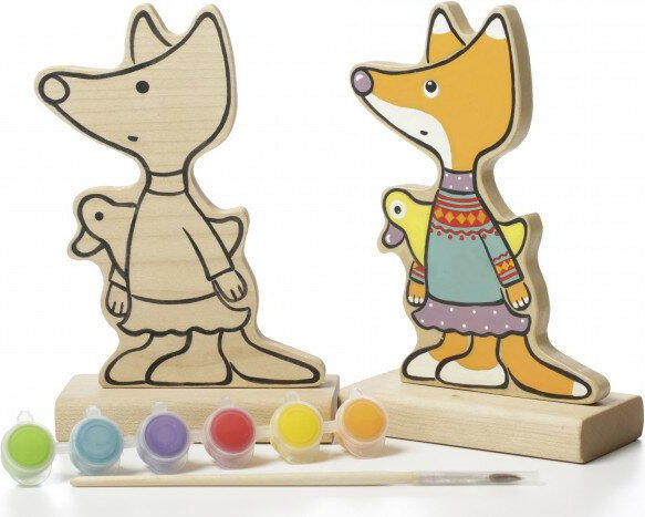 

Игра-Раскраска Cubika Лисичка с красками (SKU_13876-mg)