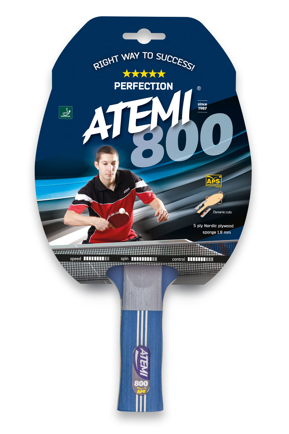 

Ракетка для настольного тенниса ATEMI 800
