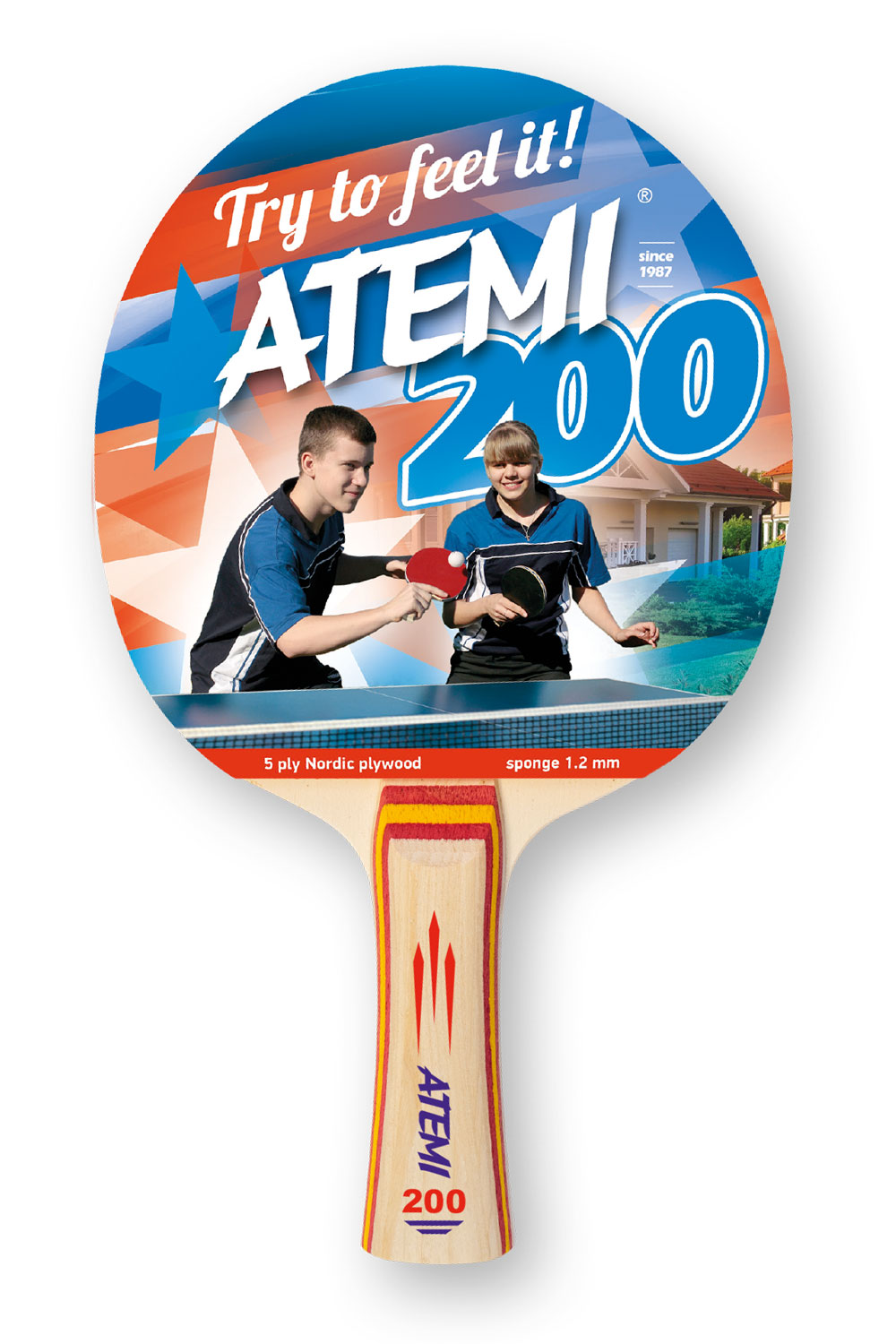 

Ракетка для настольного тенниса ATEMI 200