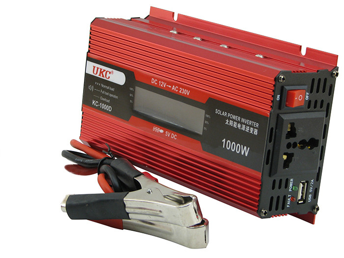 

Инвертор автомобильный UKC KC 1000W LCD 12V ModSine