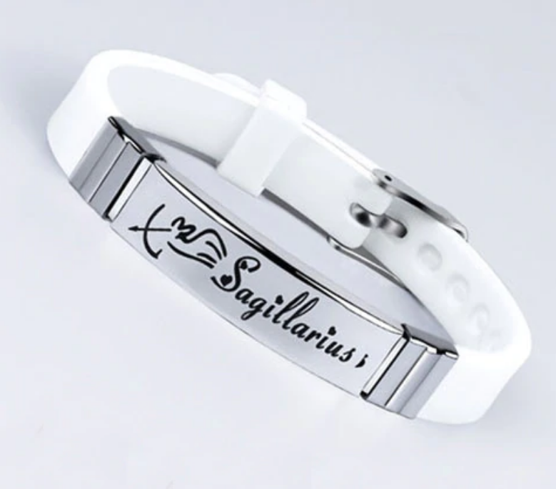 

Силиконовый браслет Primo Zodiac - Sagittarius (Стрелец) - White Primo белый
