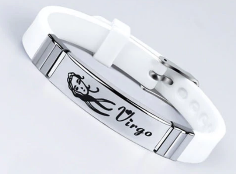 

Силиконовый браслет Primo Zodiac - Virgo (Дева) - White Primo белый