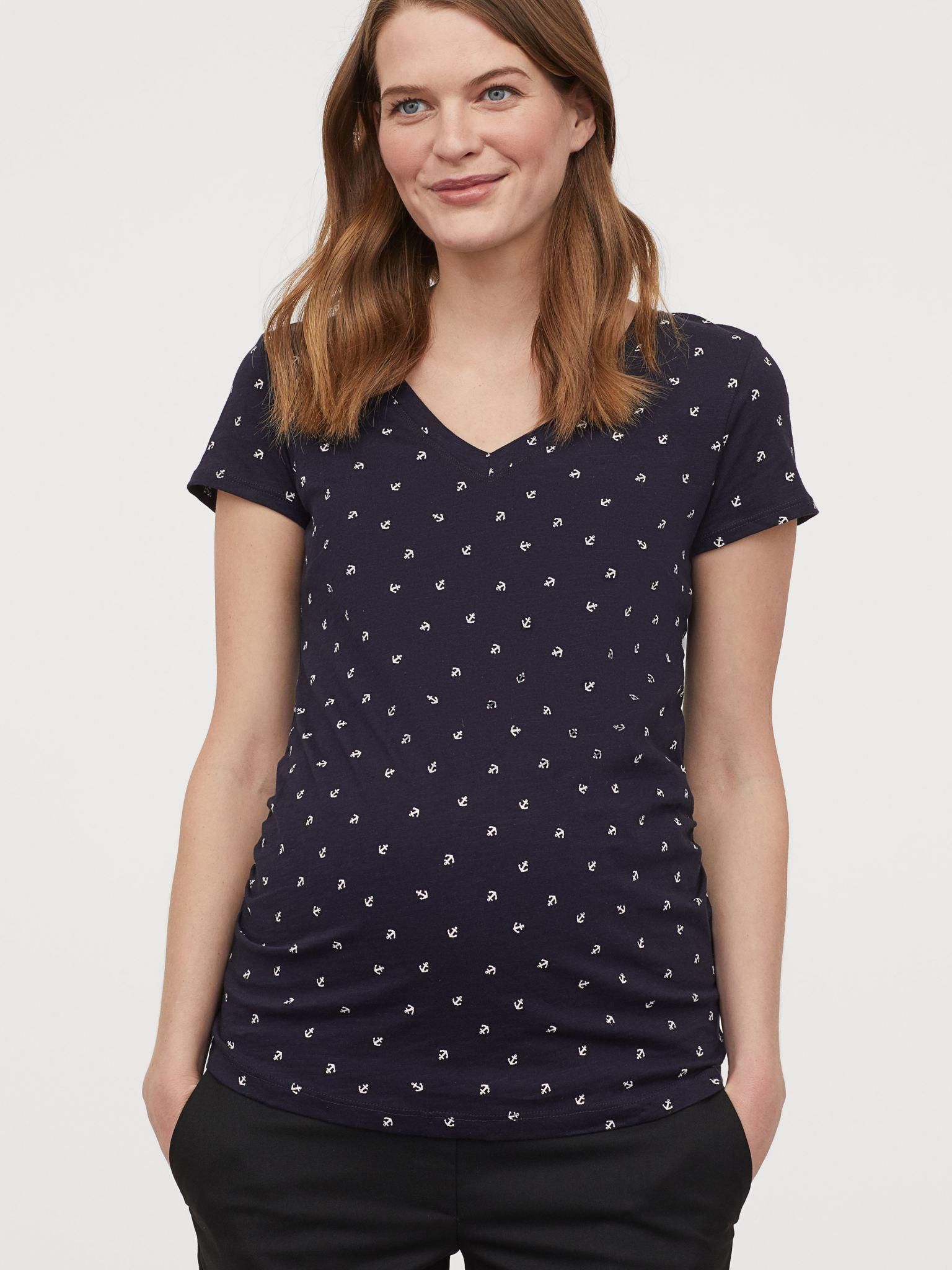 

Футболка для беременных H&M XAZ115303YZDR  Темно-синяя, Футболка для беременных H&M XAZ115303YZDR S Темно-синяя