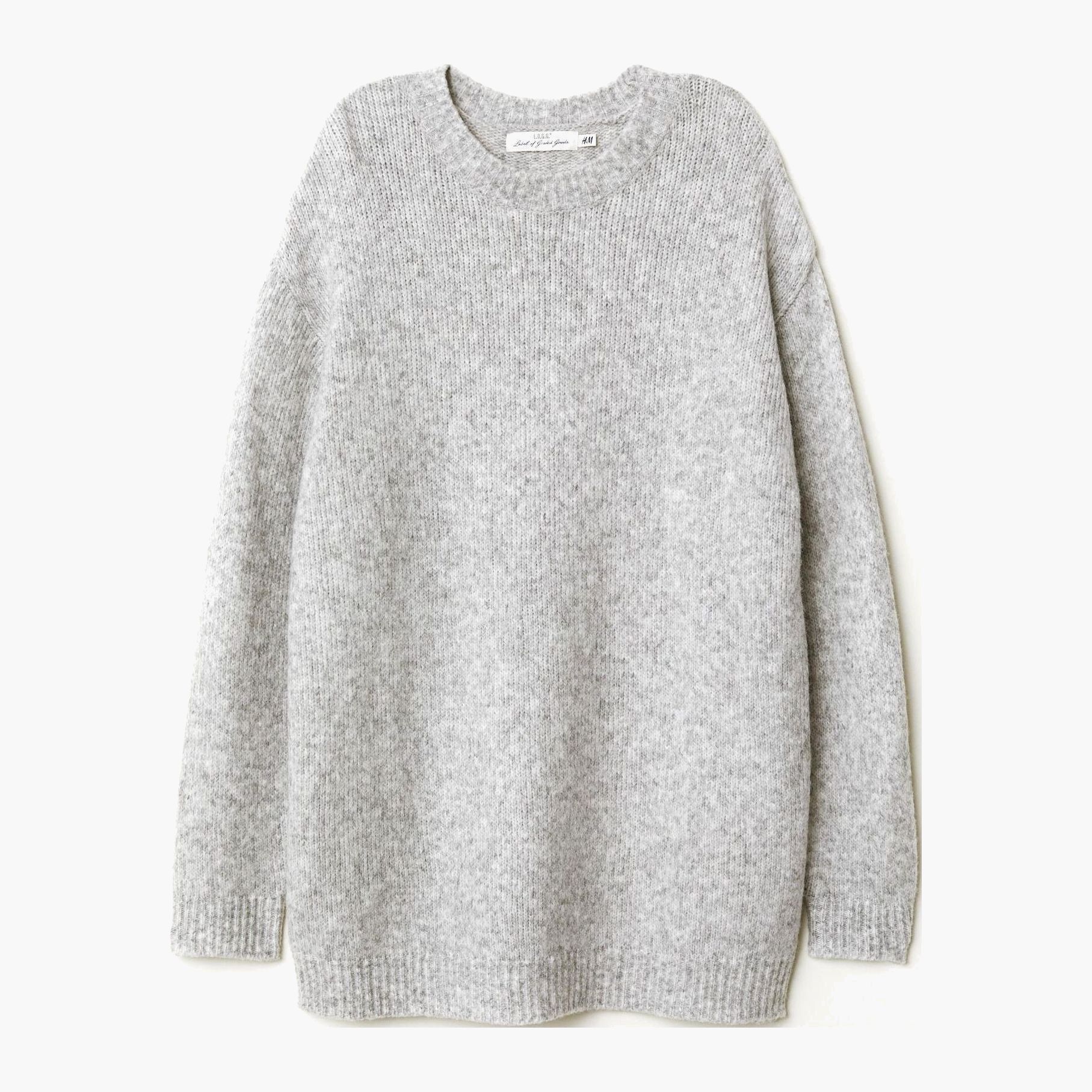 

Джемпер H&M XAZ144695KRAJ M Светло-серый