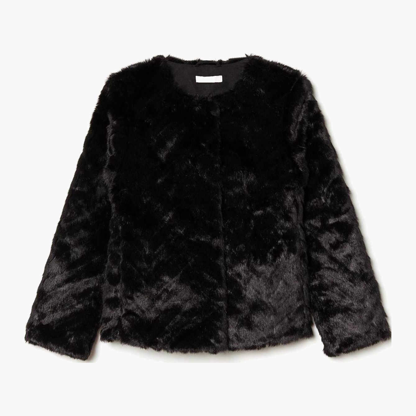

Эко полушубок H&M XAZ145056DFSQ  Черный, Эко полушубок H&M XAZ145056DFSQ XS Черный