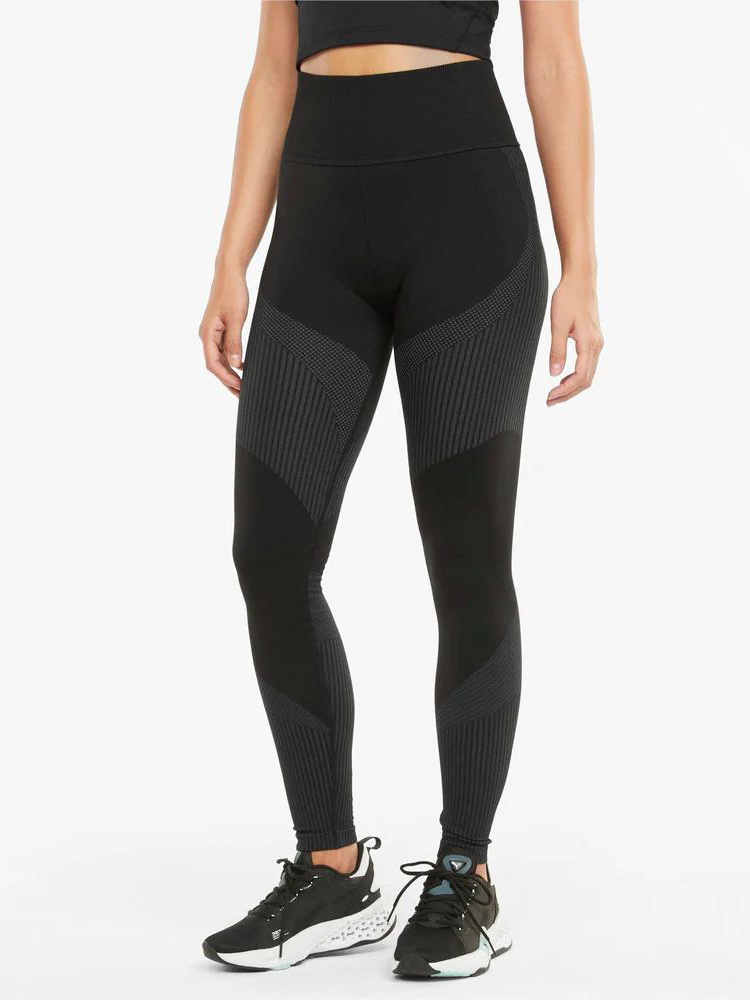 

Спортивные леггинсы Puma Train Seamless Hw 7 8 Tight 52105201  Puma Black-Asphalt, Спортивные леггинсы Puma Train Seamless Hw 7 8 Tight 52105201 S Puma Black-Asphalt