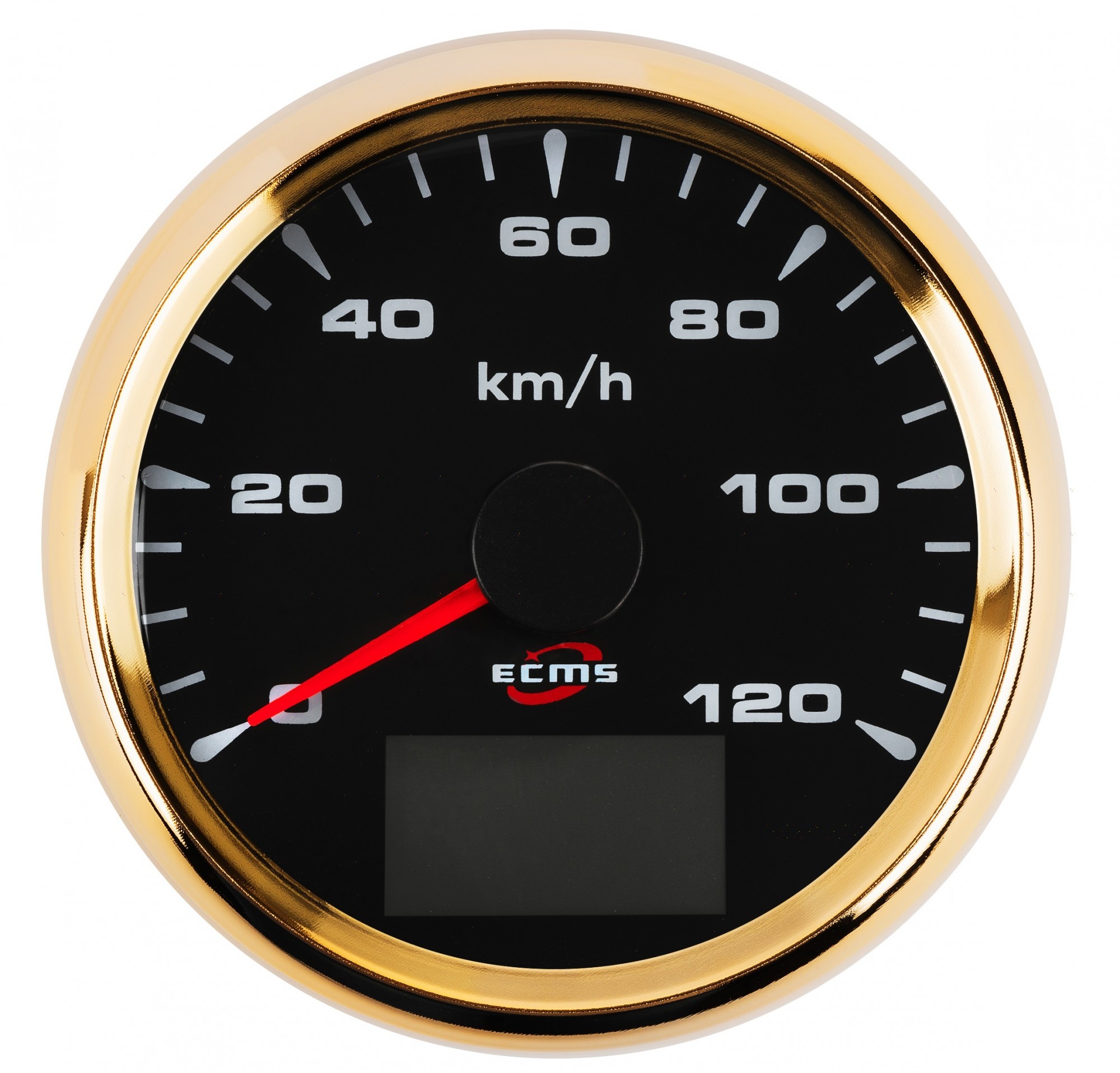 

Спидометр GPS ECMS HMG3-BG-120KL диаметр 85мм черный (902-00078)