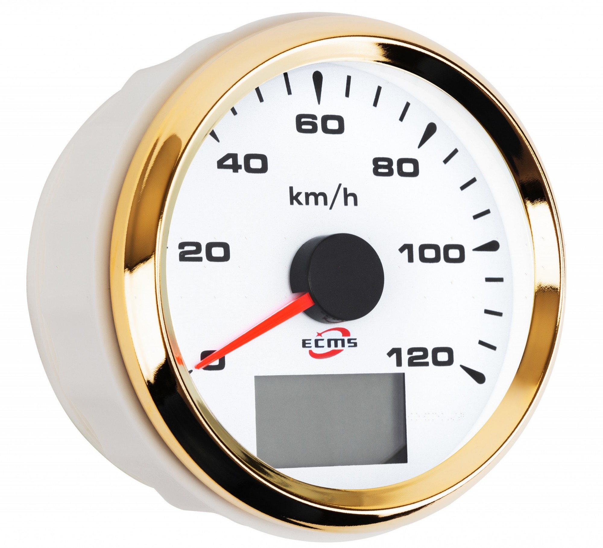 

Спидометр GPS ECMS HMG3-WG-120KL диаметр 85мм белый (902-00077)