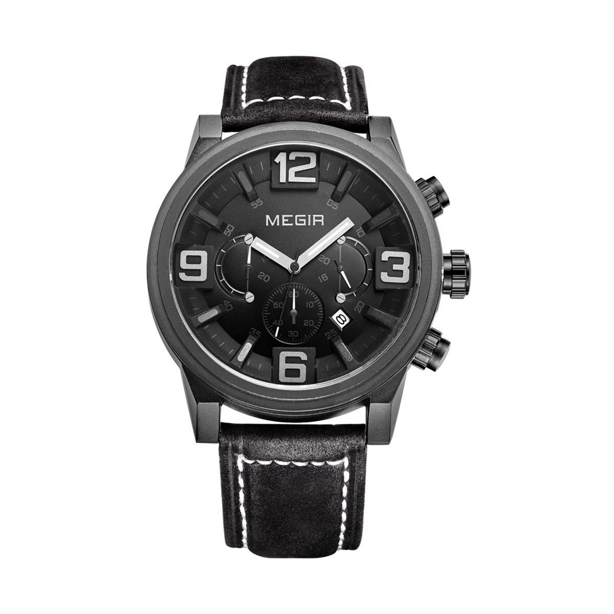

Часы Megir Black MG3010 (ML3010G-BK-1)