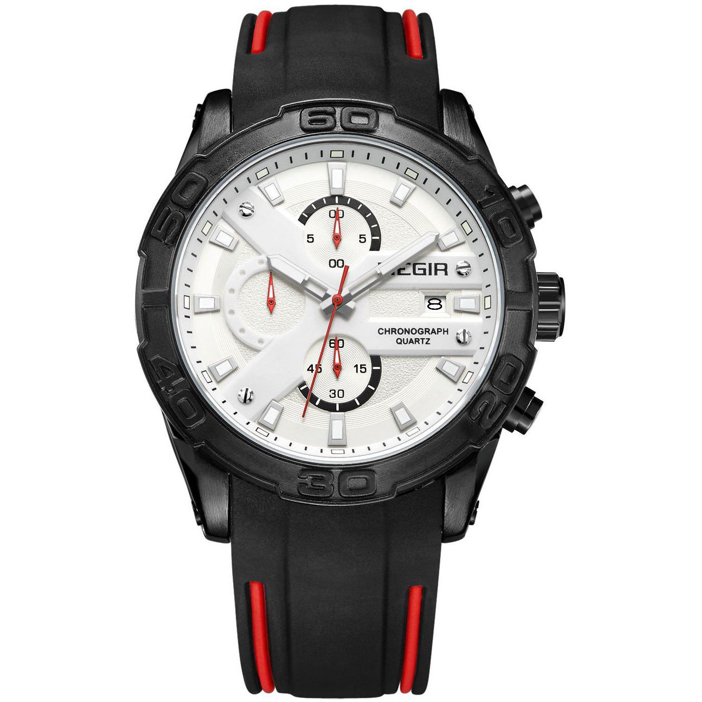 

Часы Megir Black White Black MG2055 (MN2055G-BK-7)