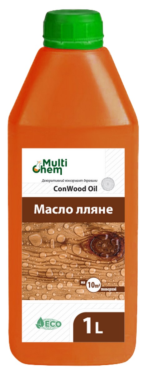 

Масло льняное для древесины ConWood Oil 1 л