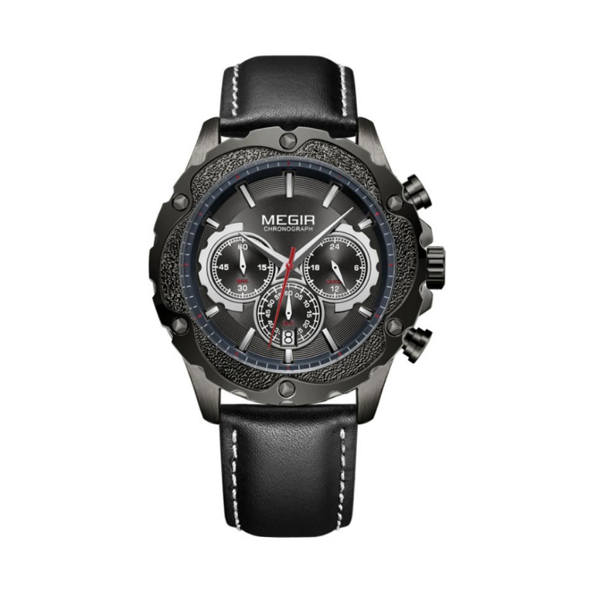 

Часы Megir Black MG2070 (ML2070G-GUNBK-1)