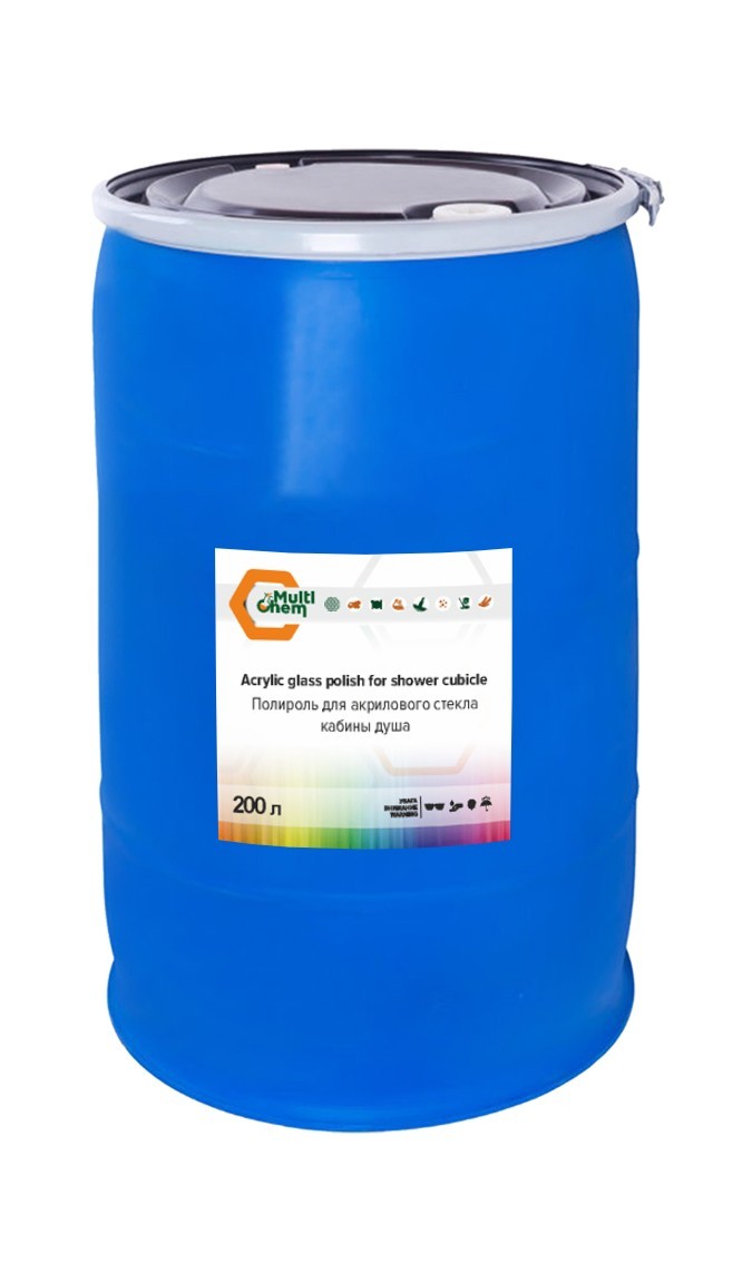 

Полироль для акрилового стекла кабины душа Acrylic glass polish for shower cubicle 200 л