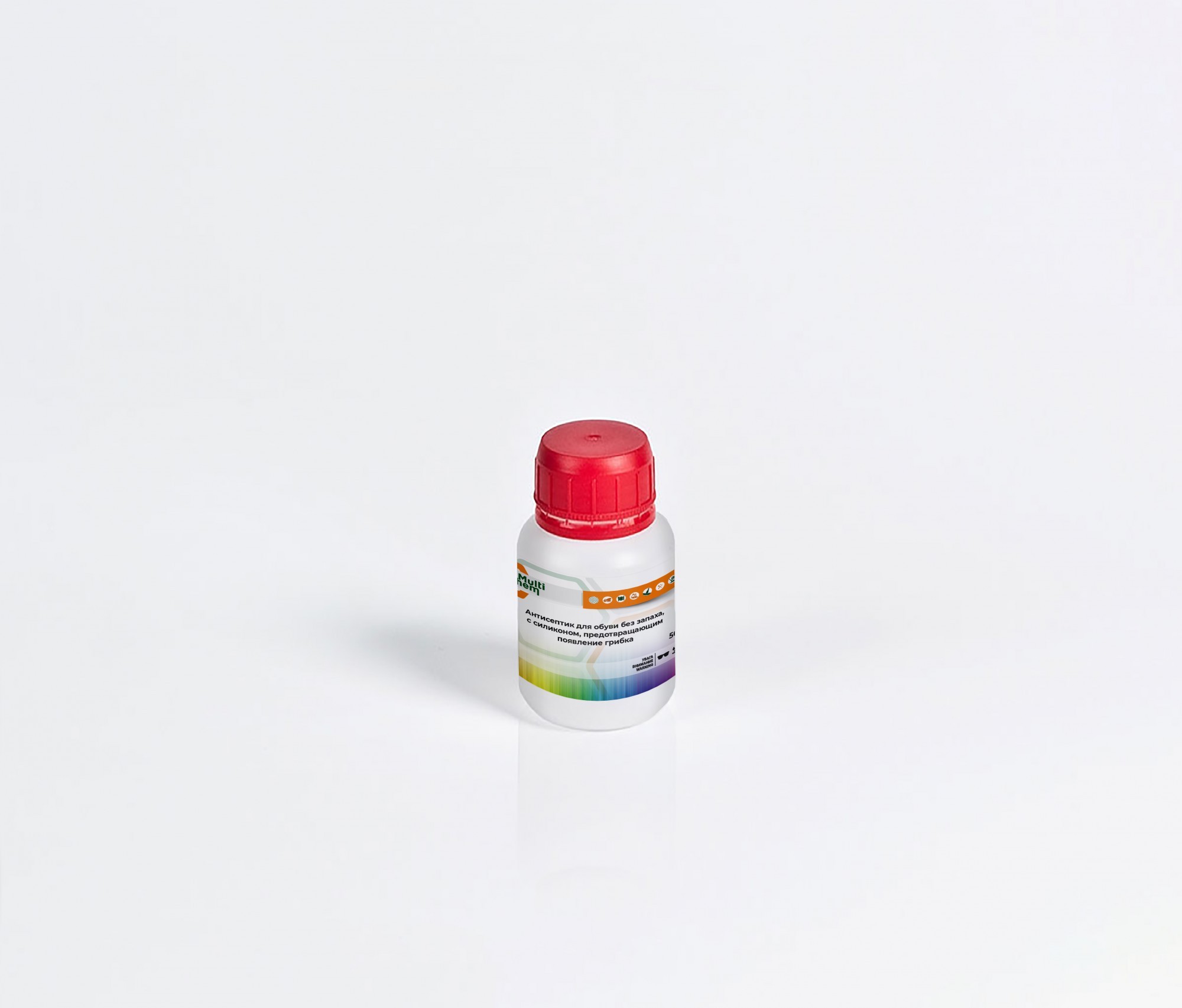 

Антисептик для обуви без запаха, с силиконом, предотвращающим появление грибка 50 мл