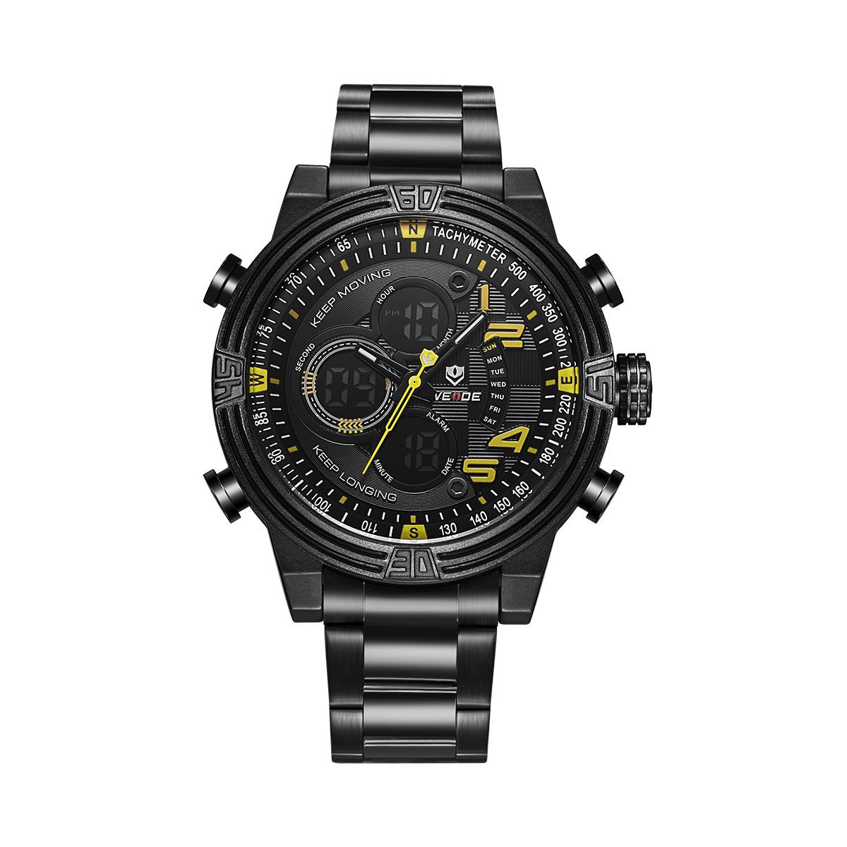 

Часы Weide Yellow WH5209B-3C SS (WH5209B-3C)