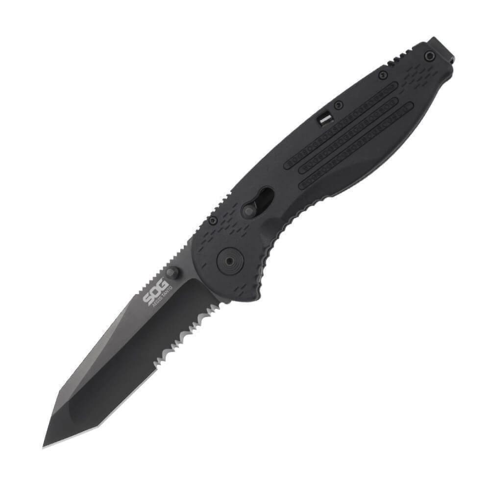 

Нож SOG Aegis Black TiNi, Tanto (AE04-CP)