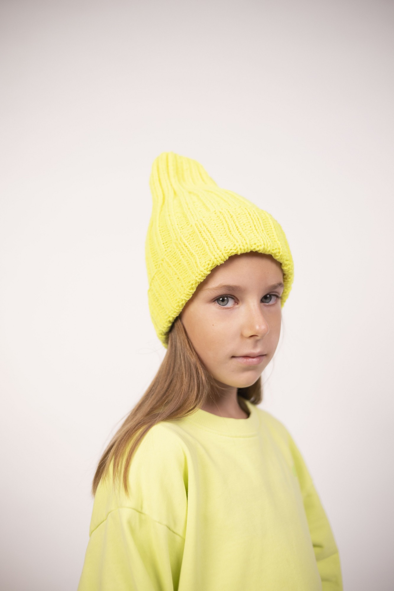 

Шапка детская Hats_with_love 49 Желтая