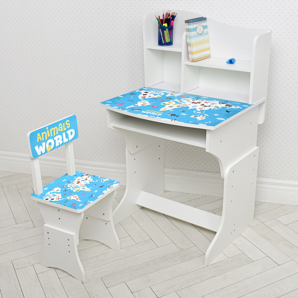 

Парта Bambi Наша планета 904-144 White / Blue (904-144)