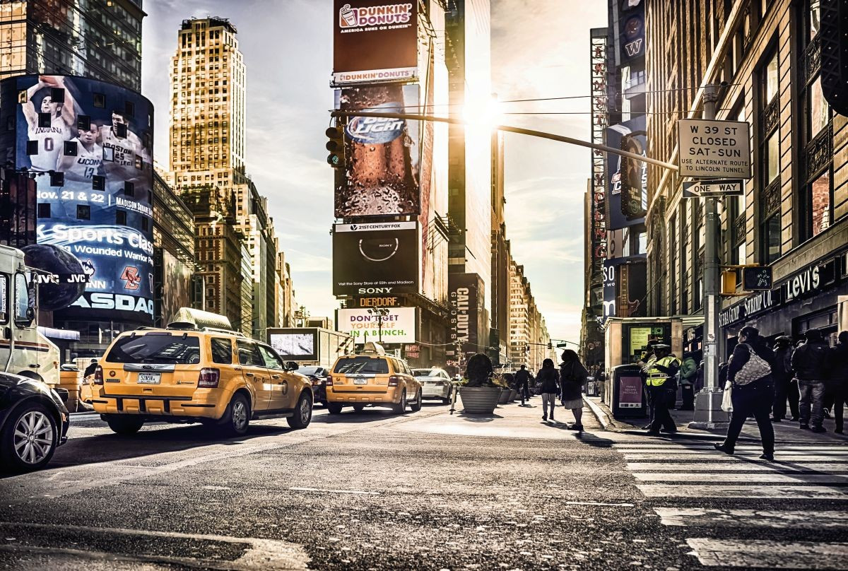

Фотообои Komar XXL4-008 Times Square 3,68х2,48