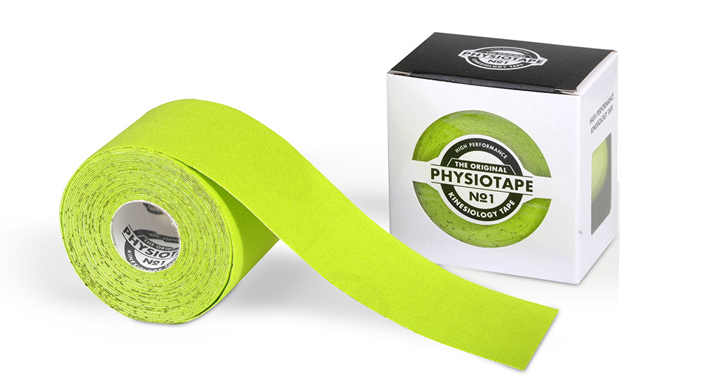 

Кинезио тейп PhysioTape No.1 (ФизиоТейп) 5см х 5м лайм