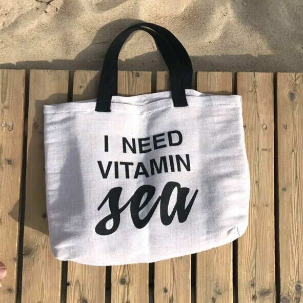 

Пляжная сумка I need vitamin sea 54*40*12 см
