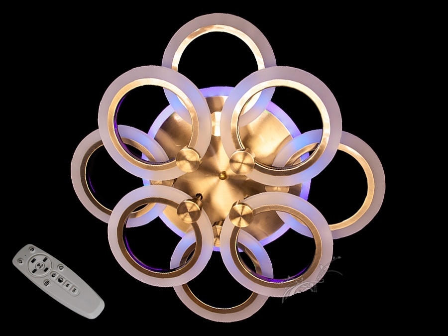 

Потолочная LED-люстра с диммером и подсветкой, 95W