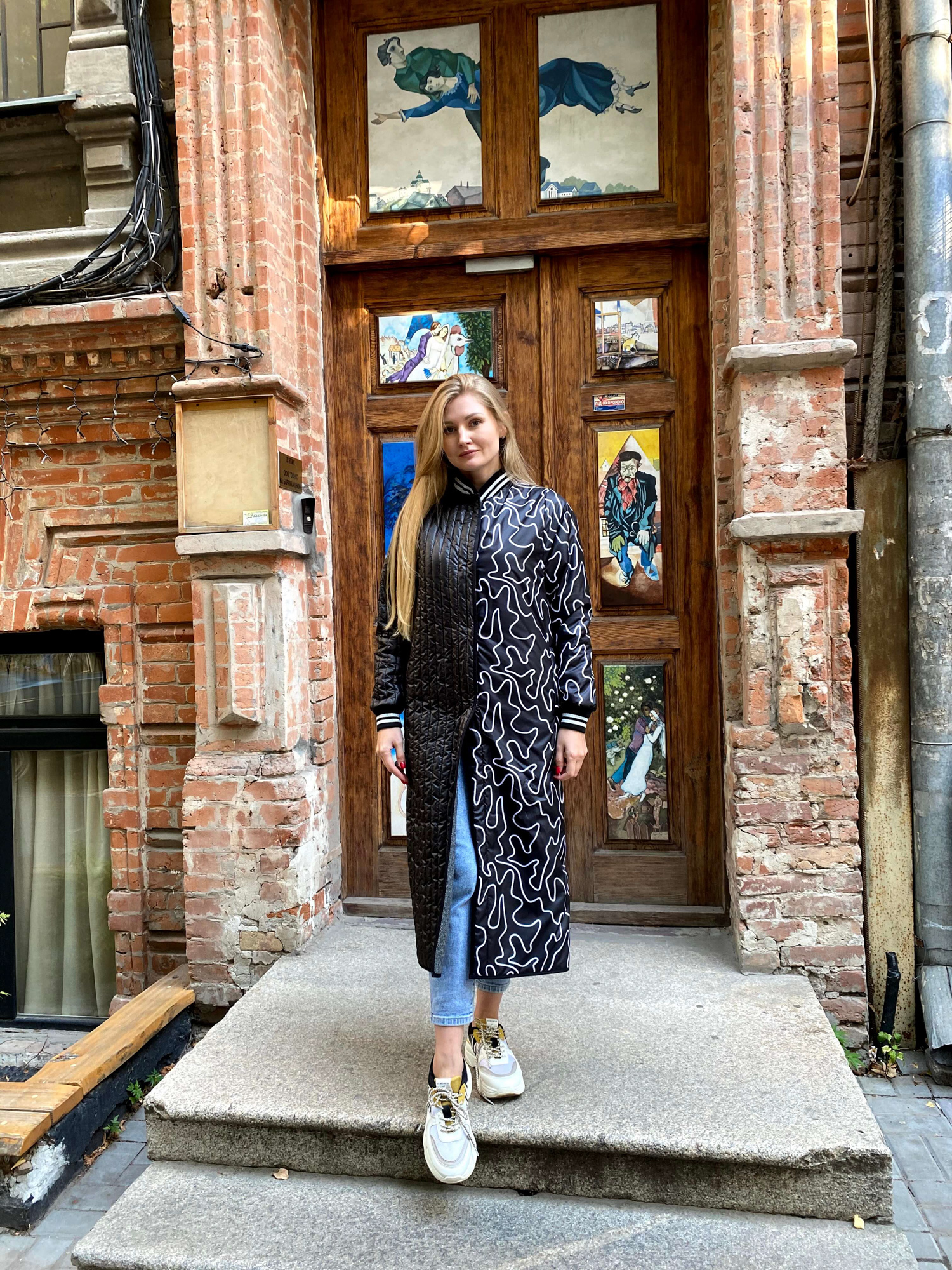 

Пальто Alberto Bini 38 Черный (6036-1)