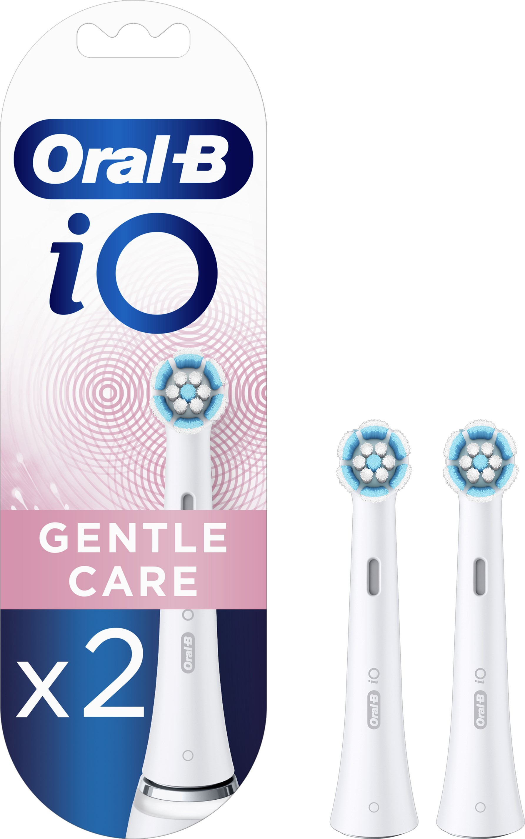 

Насадки для электрической зубной щётки ORAL-B BRAUN iO Gentle Care Белые, 2 шт