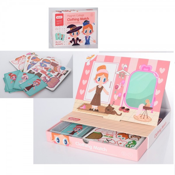 

Игровой набор Набор игровой Bambi 196862-66 магнитный, гардероб (BAM005214)