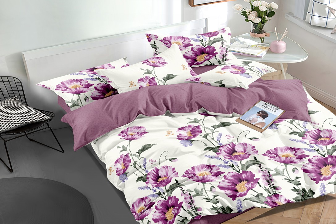 

Комплект постельного белья MirSon Сатин 22-1210 Bluebell 2x143x210