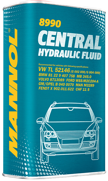 

Рідина ГПК (ГУР) Mannol Central Hydraulik Fluid 1 л metall (301/3)