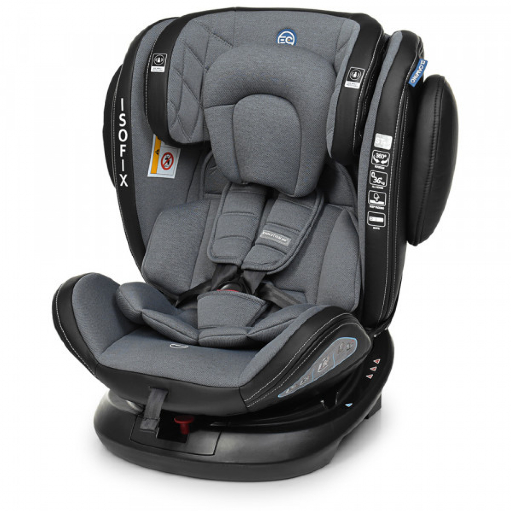 

Автокресло El Camino ME 1045 Evolution 360 Isofix 0-36 кг Royal Dark Grey (ME 1045 EVO royal d.grey)