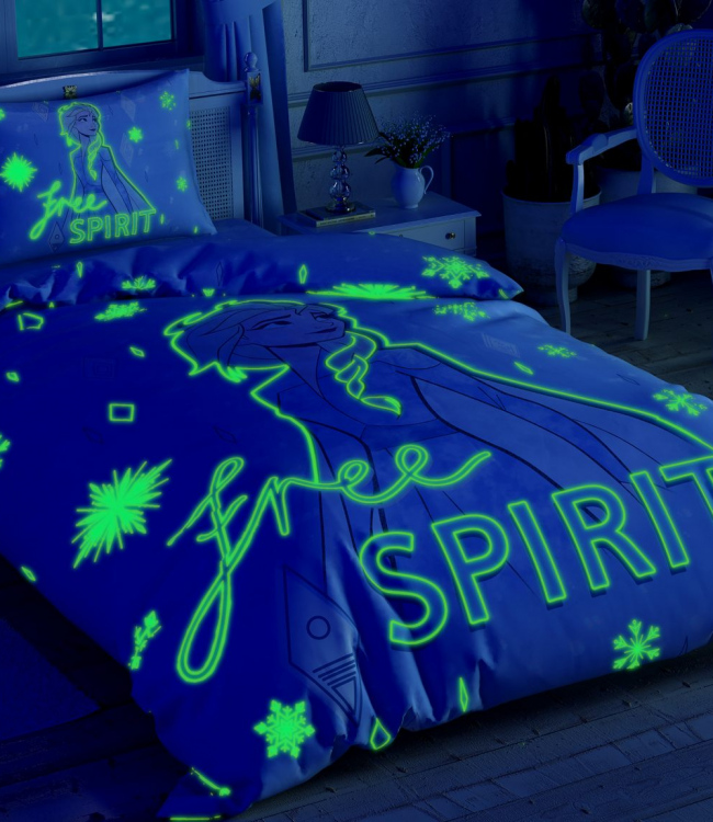 

Комплект постельного белья Tac Disney DH Frozen 2 Free Spirit Glow подростковый