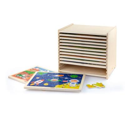 

Пазл Viga Toys Набор пазлов 12 штук (51428)