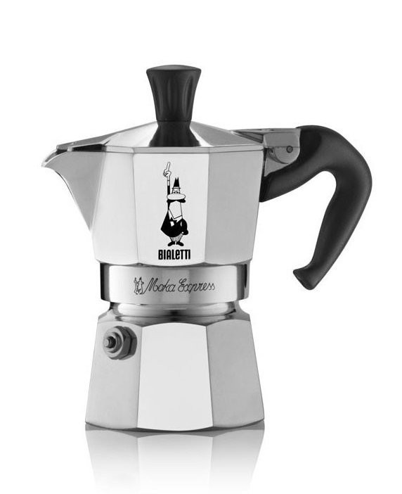 

Гейзерная кофеварка Bialetti Moka Express, на одну чашку, 60 мл