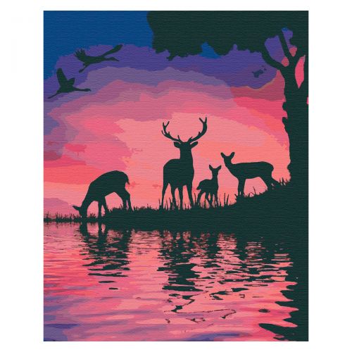 

Картина по номерам "Нежный вечер"