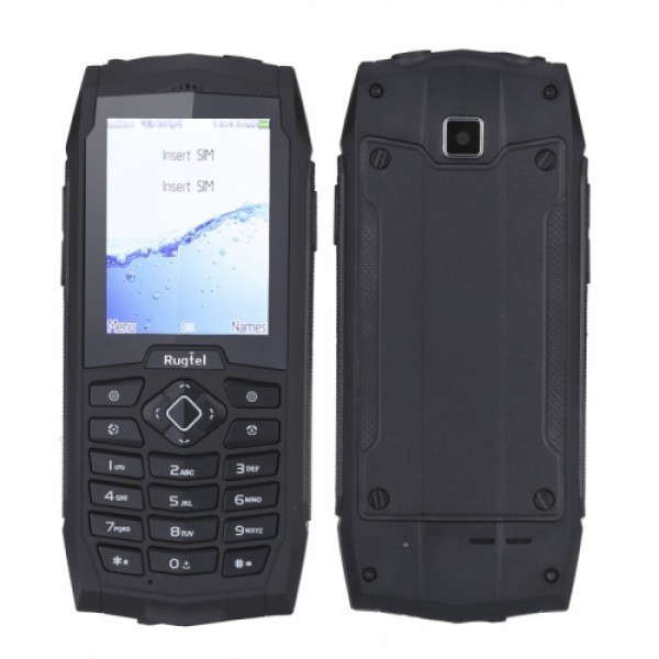 

Мобильный телефон Rugtel R1 black 3G +Wi-Fi