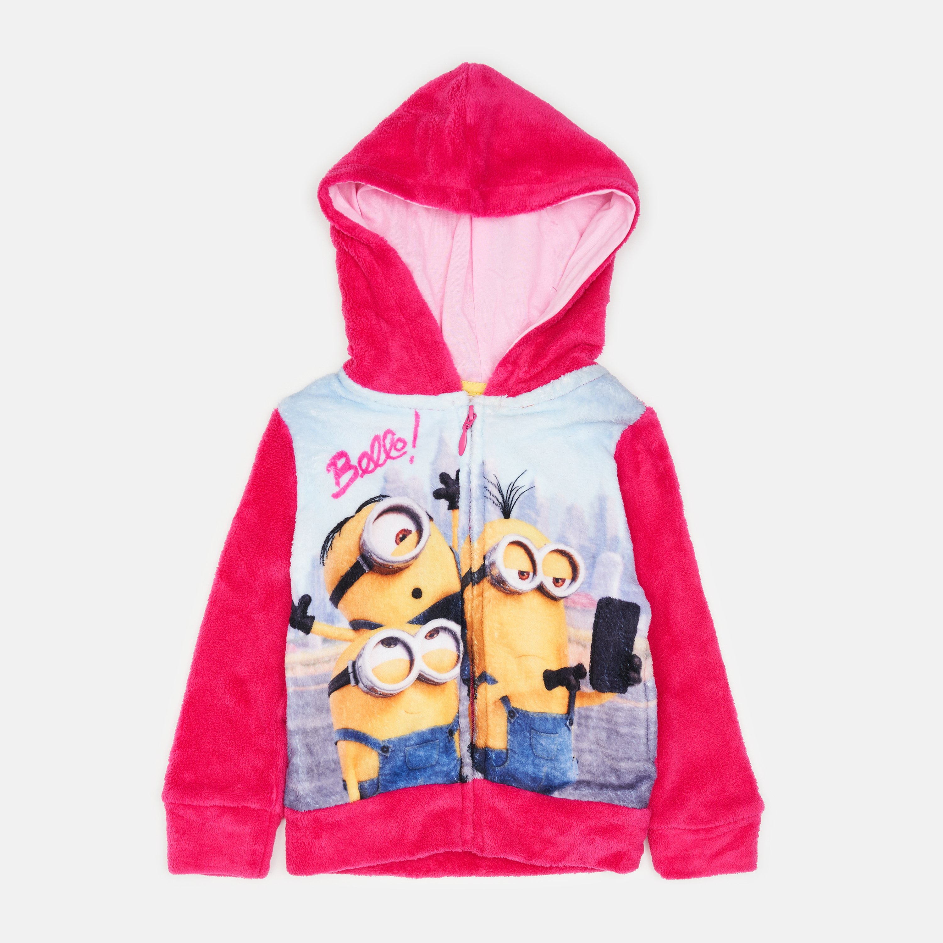 

Толстовка утепленная Disney Minions PH1522 98 см Розовая